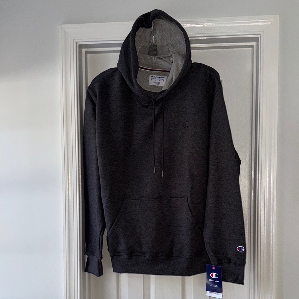 Champion Men's Charcoal Hoodie